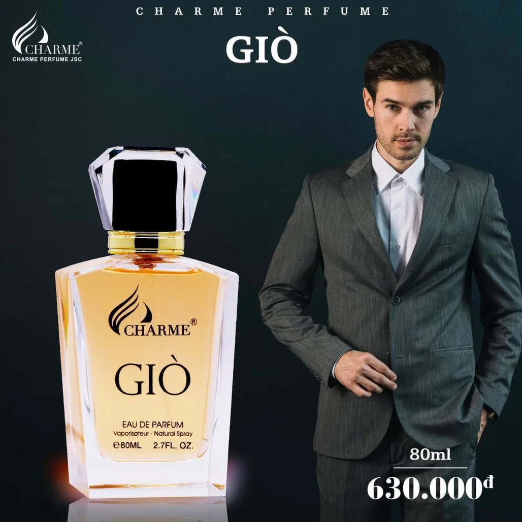 Charme Giò là một hương thơm tươi mát