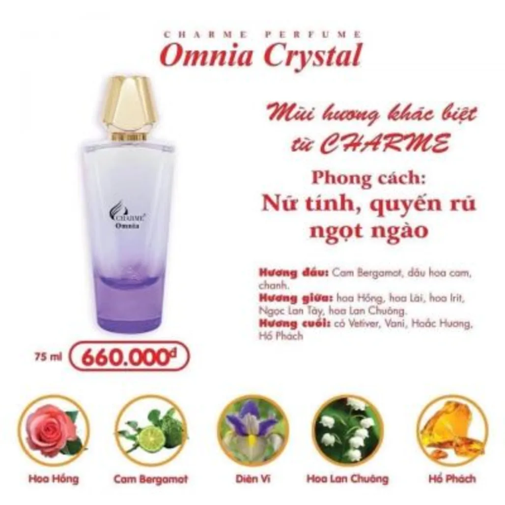Thành phần đặc biệt tạo nên Charme Omnia