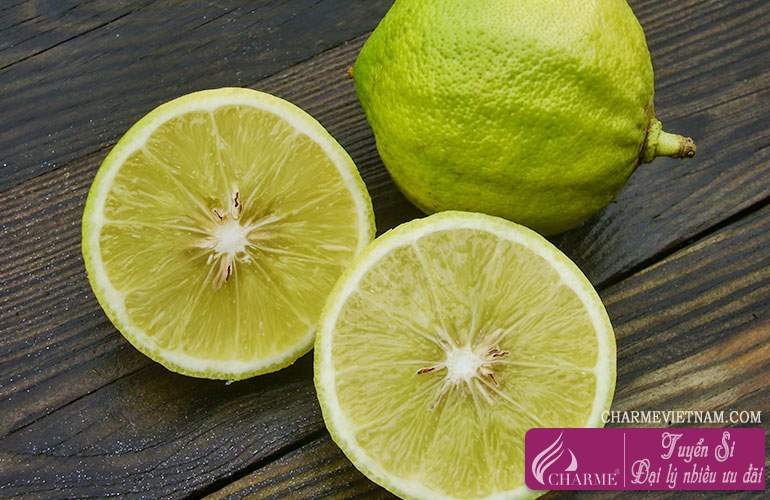 Cam Bergamot trắng