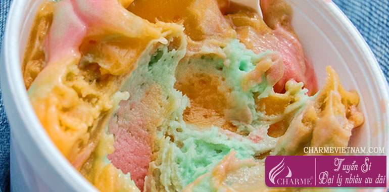 Kem Sherbet Cầu Vồng