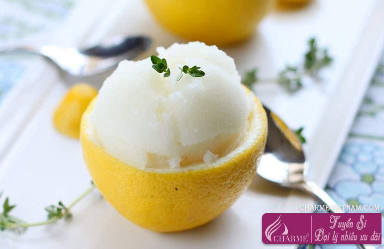 Kem Sorbet cầu vồng